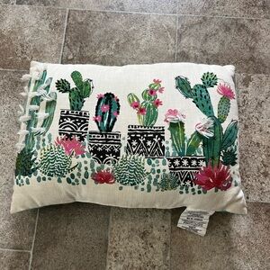Better Homes And Gardens Teal Cotton Pillow